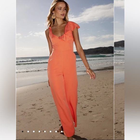 Ruffle Jumpsuit - Picture 6 of 7